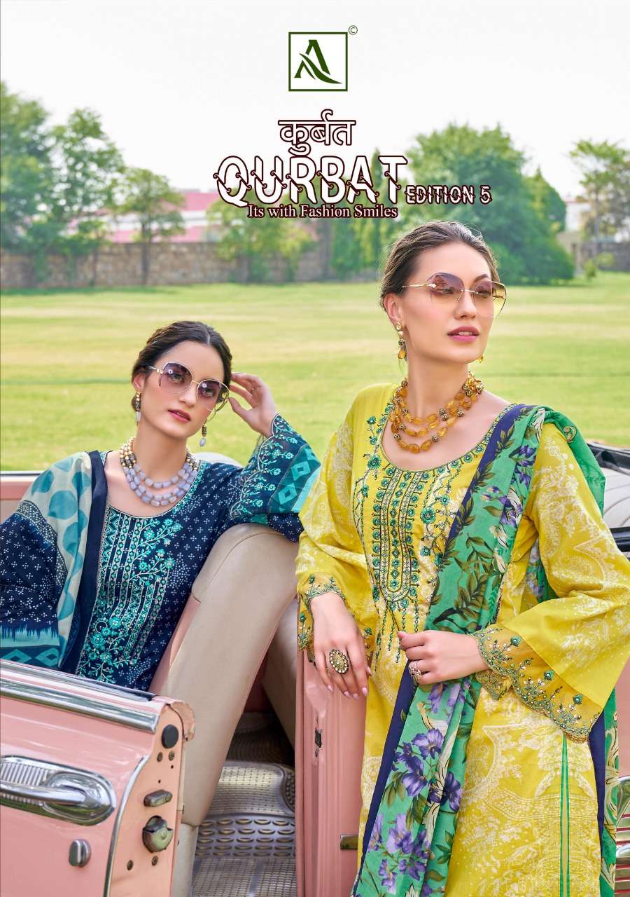 ALOK SUITS QURBAT VOL 5 