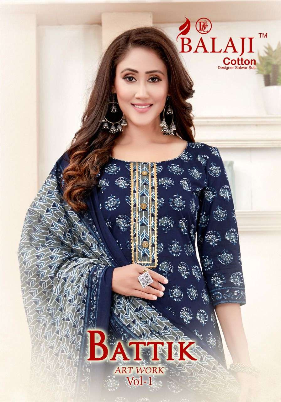 BALAJI COTTON BATIK ART WORK VOL 1