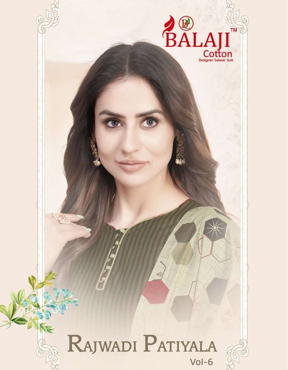 BALAJI COTTON RAJWADI PATIYALA VOL 6