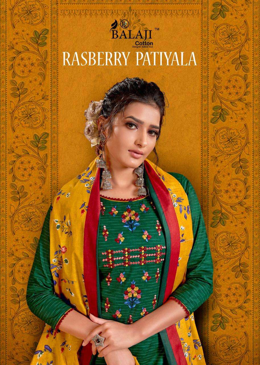 BALAJI COTTON RASBERRY PATIYALA VOL 5 READY MADE 