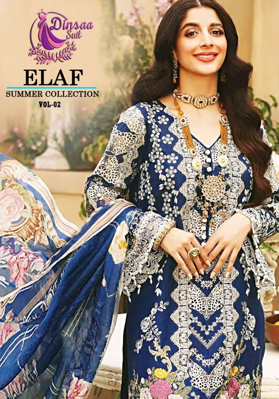 DINSAA SUIT ELAF SUMMER COLLECTION VOL 1