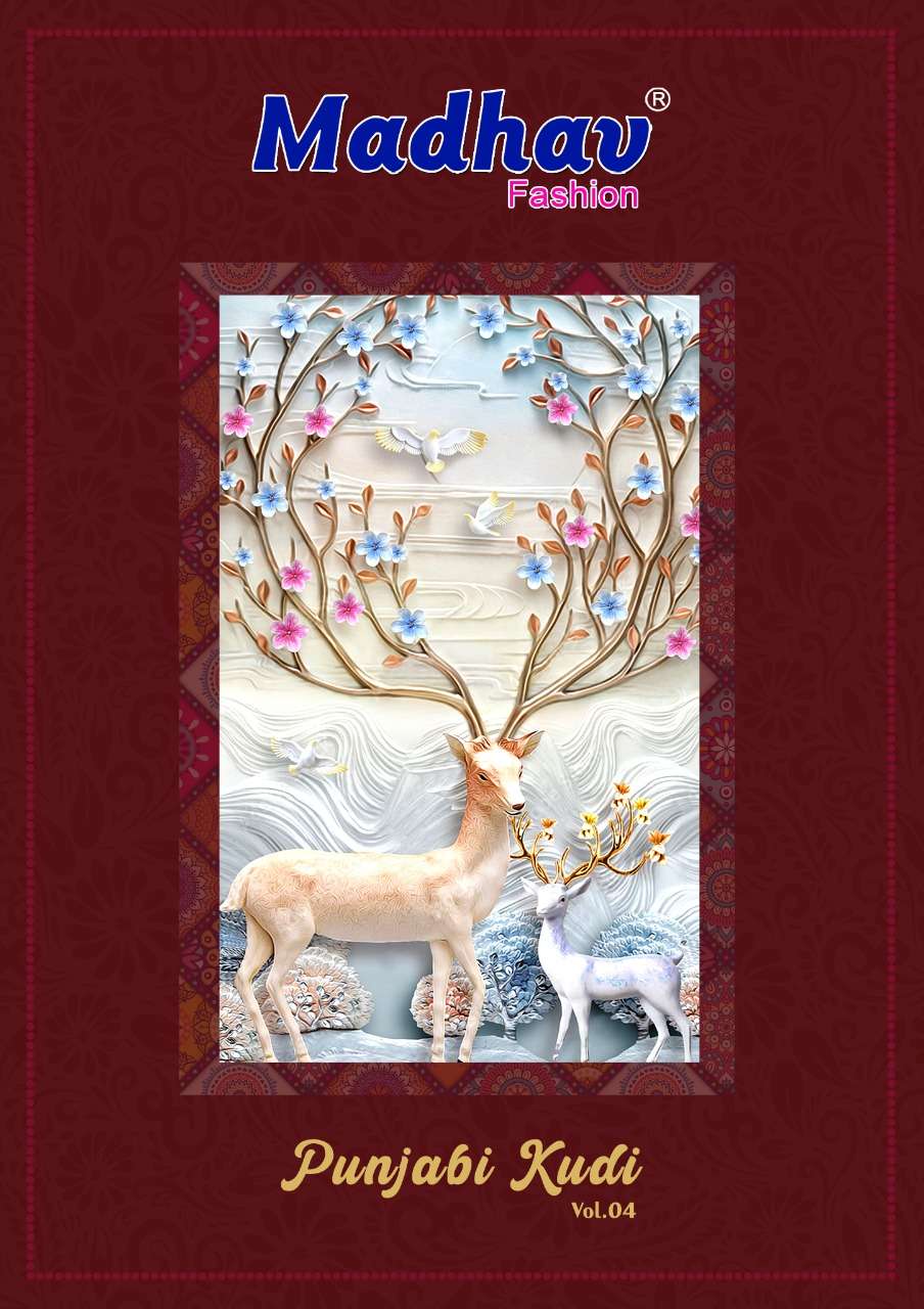 MADHAV FASHION PUNJABI KUDI 4 READY MADE 