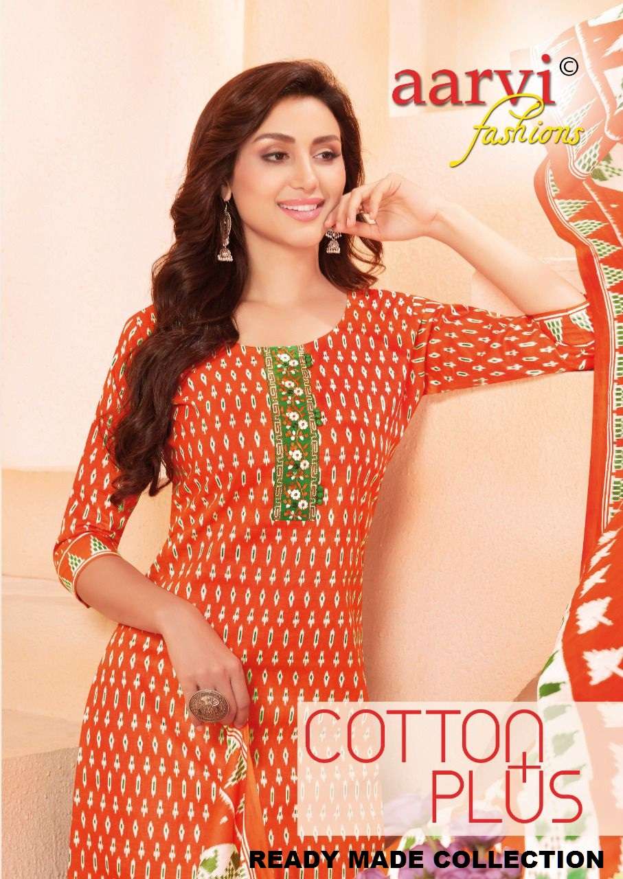 AARVI FASHION COTTON PLUS READY MADE 