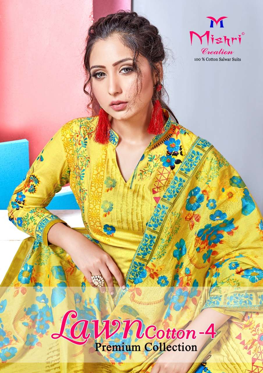 MISHRI CREATION LAWN COTTON VOL 4