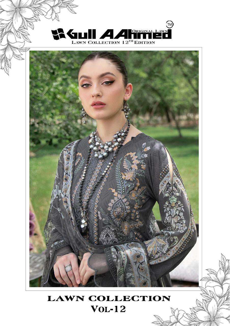 GULL AAHMED LAWN COLLECTION VOL 12