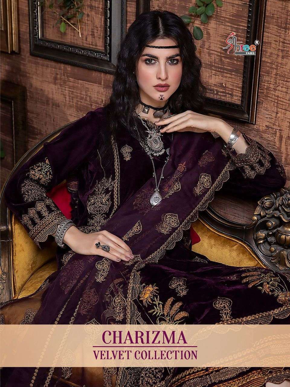 SHREE FABS CHARIZMA VELVET COLLECTION