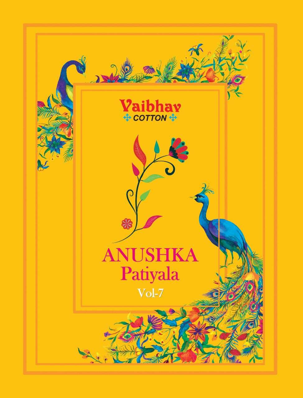  VAIBHAV COTTON ANUSHKA PATIYALA VOL 7