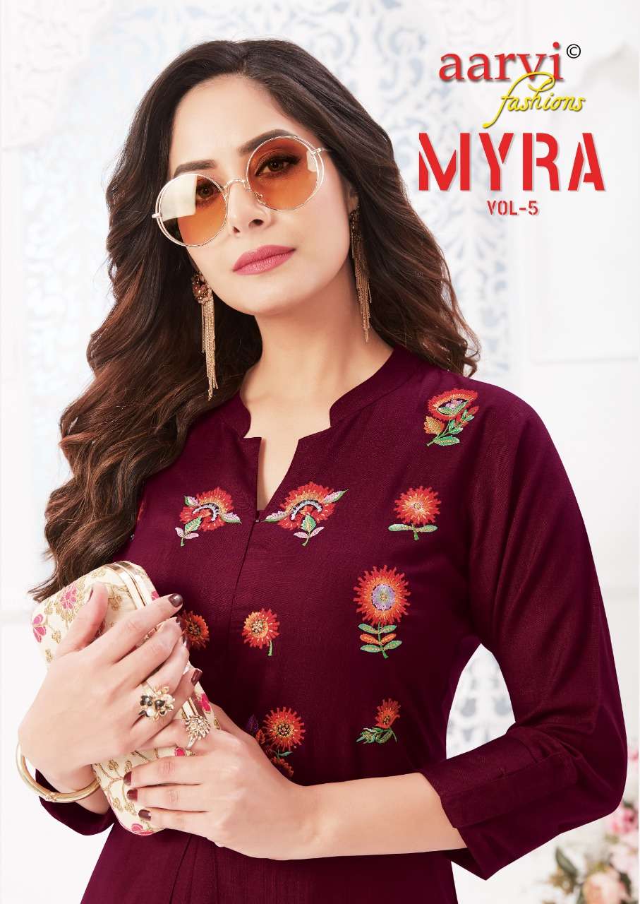 AARVI FASHION MYRA VOL 5