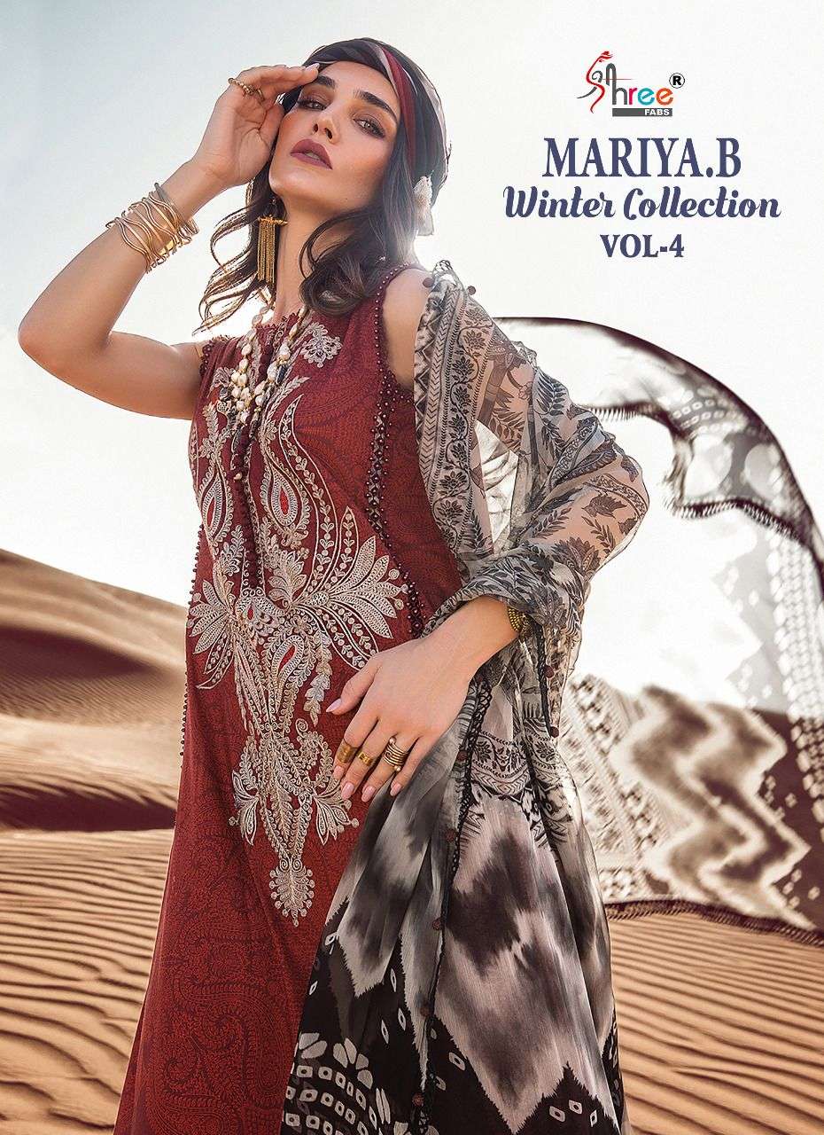SHREE FABS MARIA B WINTER COLLECTION VOL 4 
