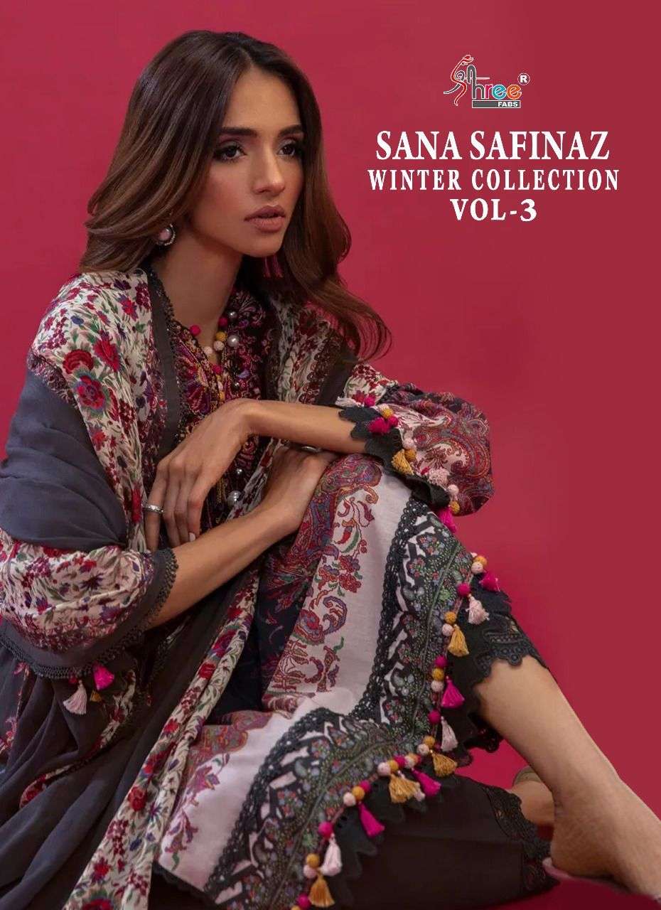 SHREE FABS SANA SAFINAZ WINTER COLLETION VOL 3