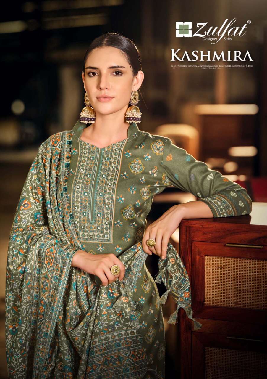 ZULFAT DESIGNER SUITS KASHMIRA
