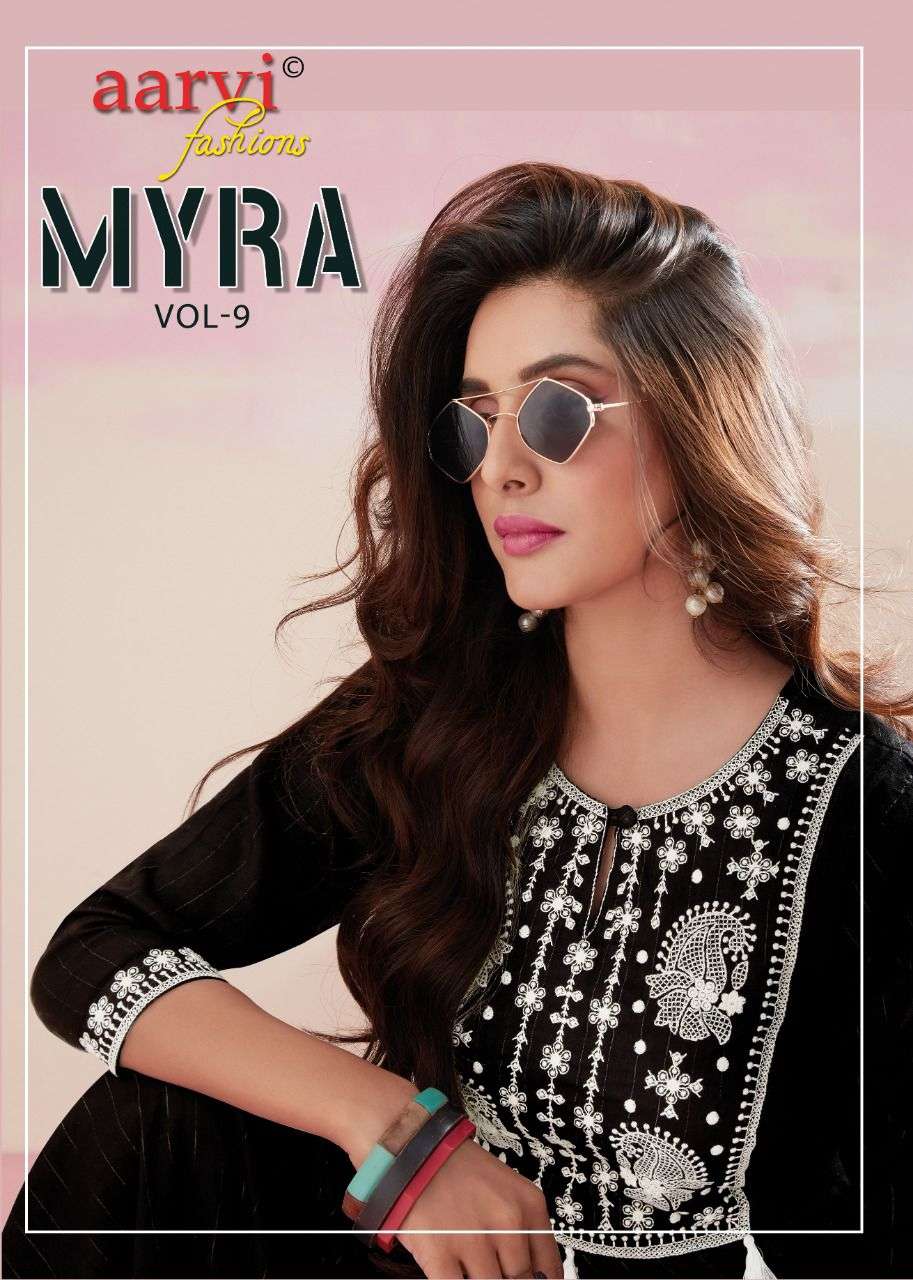 AARVI FASHION MYRA VOL 9 