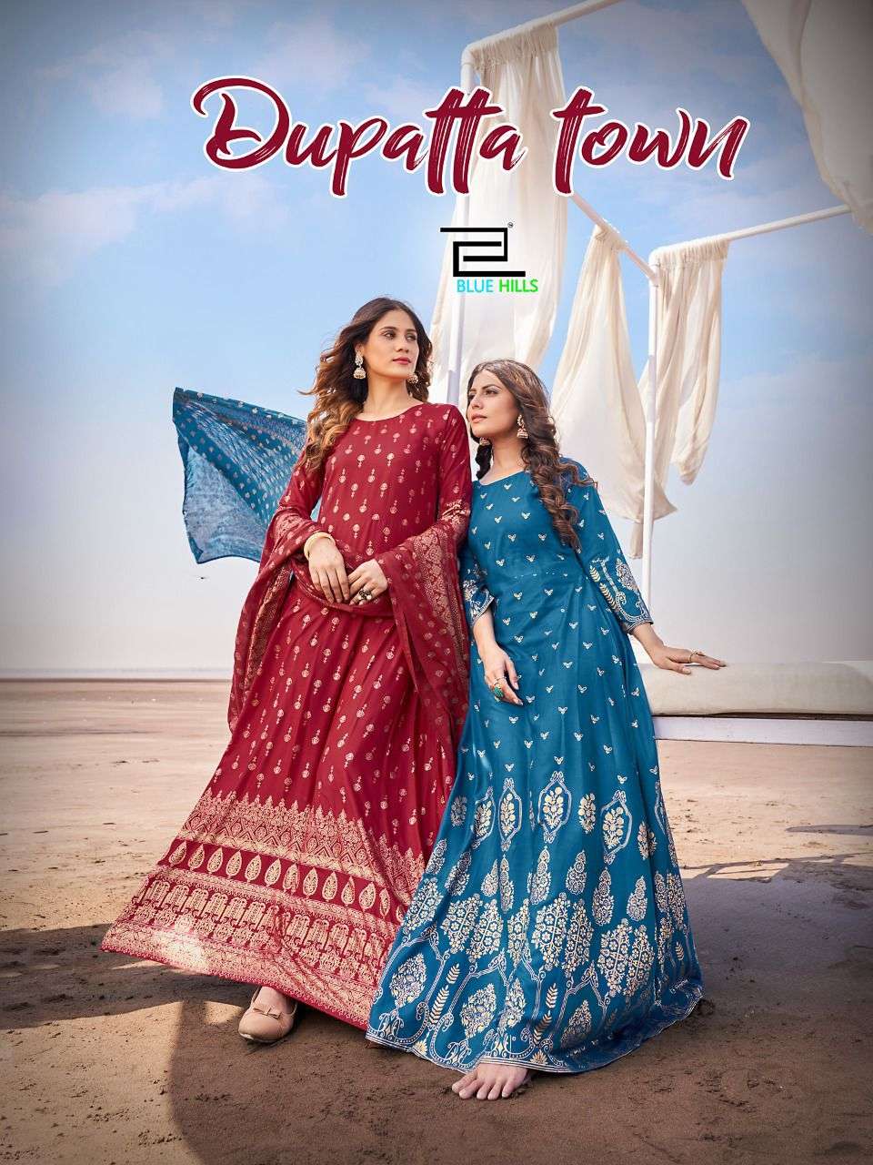 BLUE HILLS DUPATTA TOWN