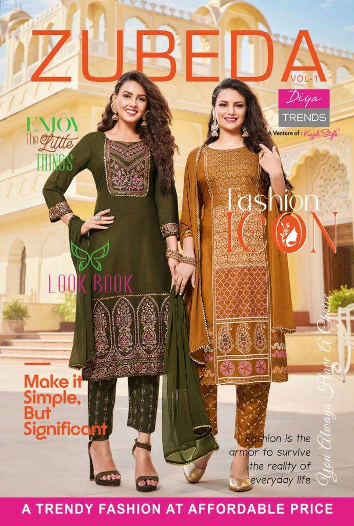 DIYA TRENDS ZUBEDA VOL 1