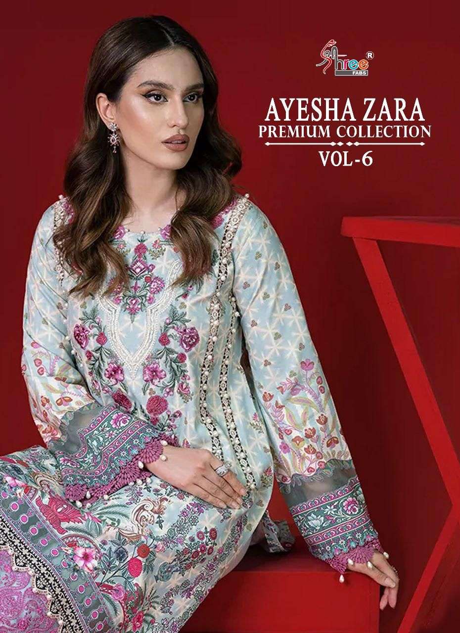 SHREE FAB AYESHA ZARA PREMIUM COLLECTION VOL 6