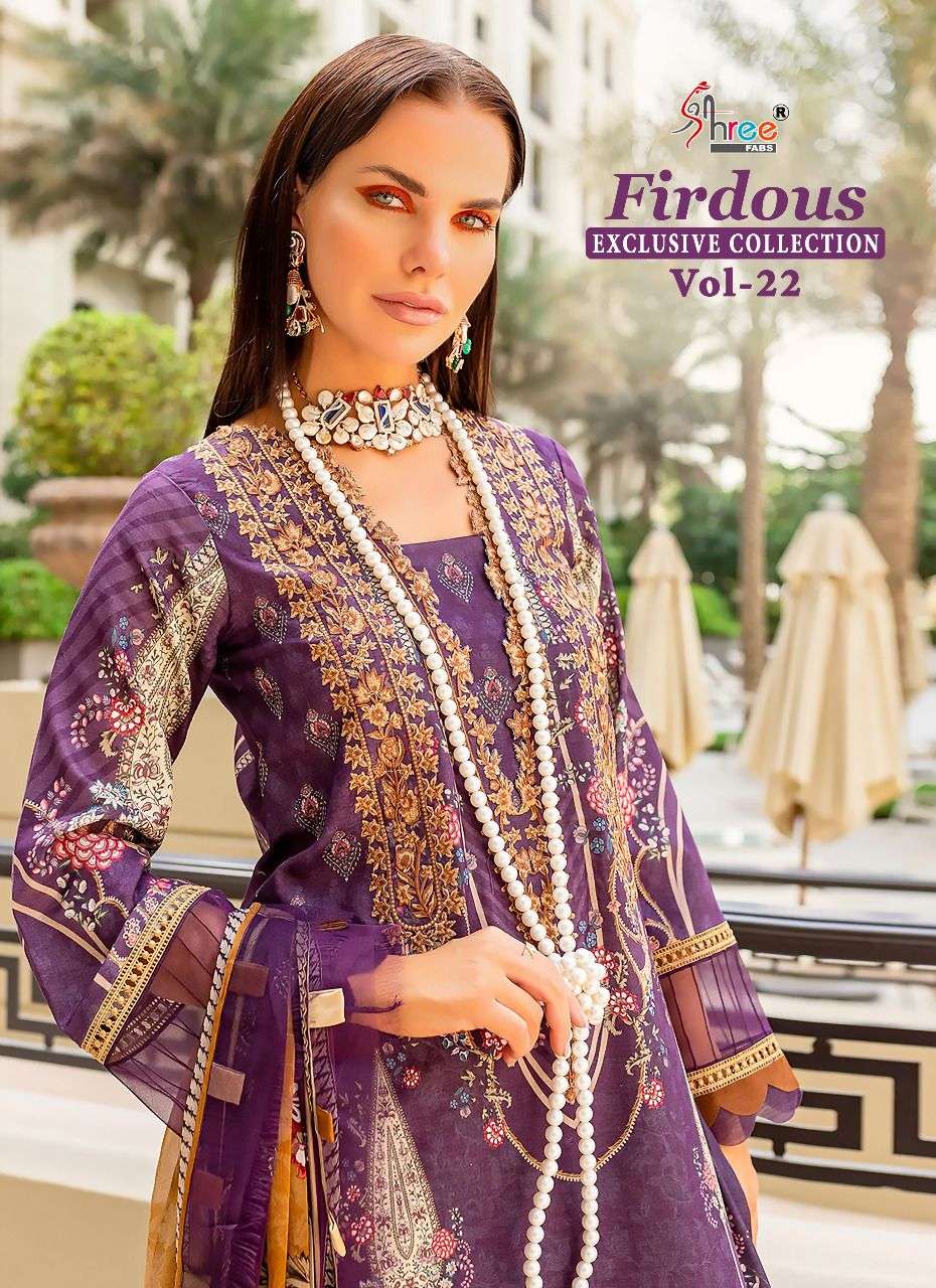SHREE FABS FIRDOUS EXCLUSIVE COLLECTION VOL 22