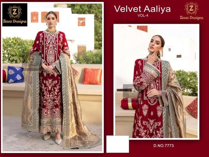 ZIAAZ DESIGNS AALIYA VOL 4