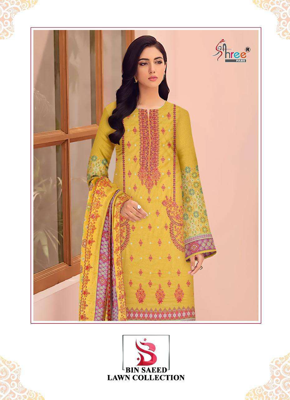 SHREE FABS BIN SAEED LAWN COLLECTION 