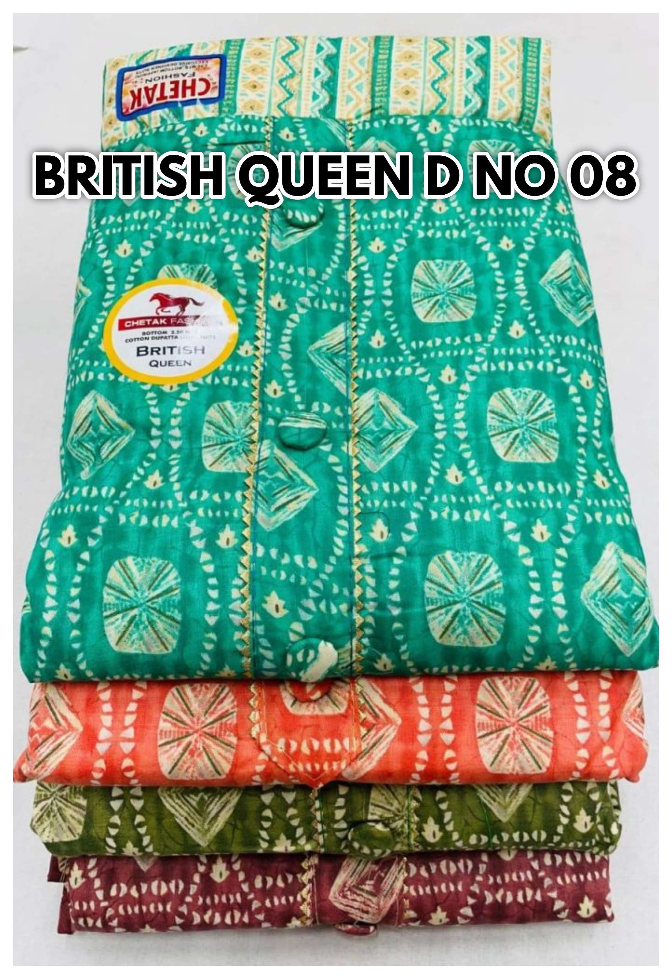 CHETAK FASHION BRITISH QUEEN D NO 08