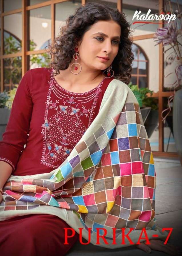 KALAROOP KAJREE FASHION PURIKA VOL 7 