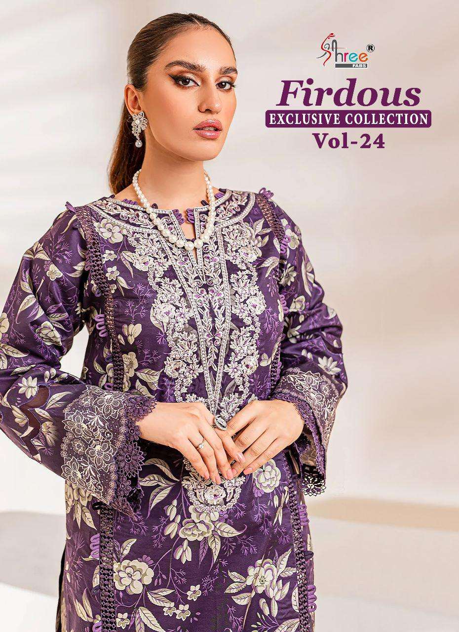 SHREE FABS FIRDOUS EXCLUSIVE COLLECTION VOL 24