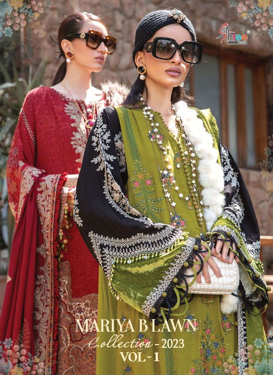 SHREE FABS MARIYA B LAWN COLLECTION VOL 1 