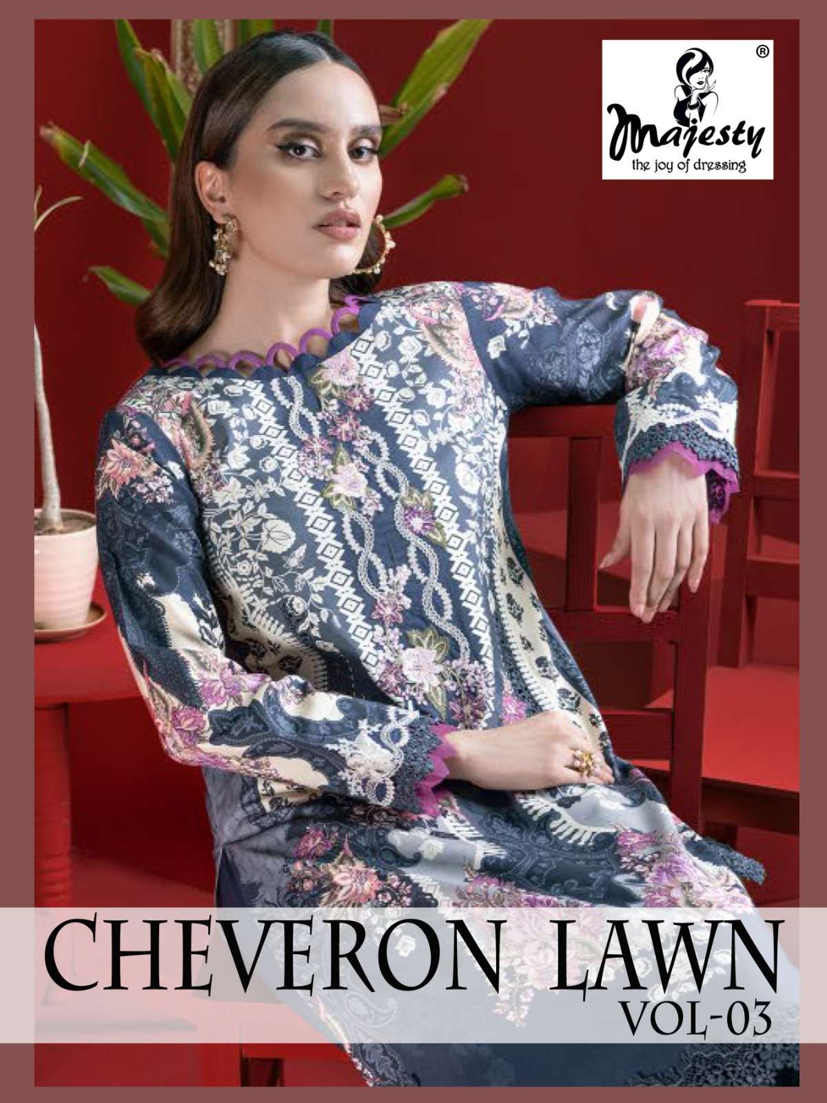 MAJESTY CHEVERON LAWN VOL 3 