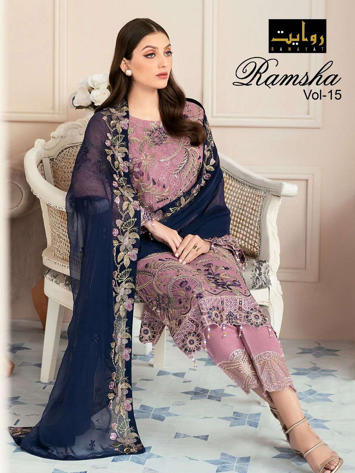 RAWAYAT FASHION RAMSHA VOL 15 