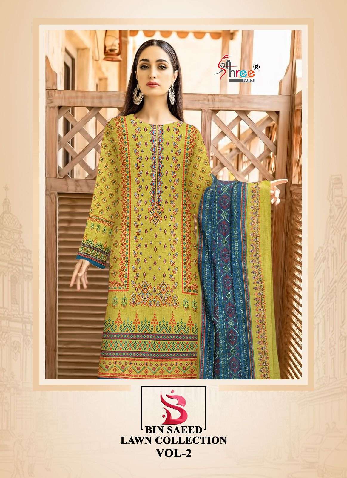 SHREE FABS BIN SAEED LAWN COLLECTION VOL 2