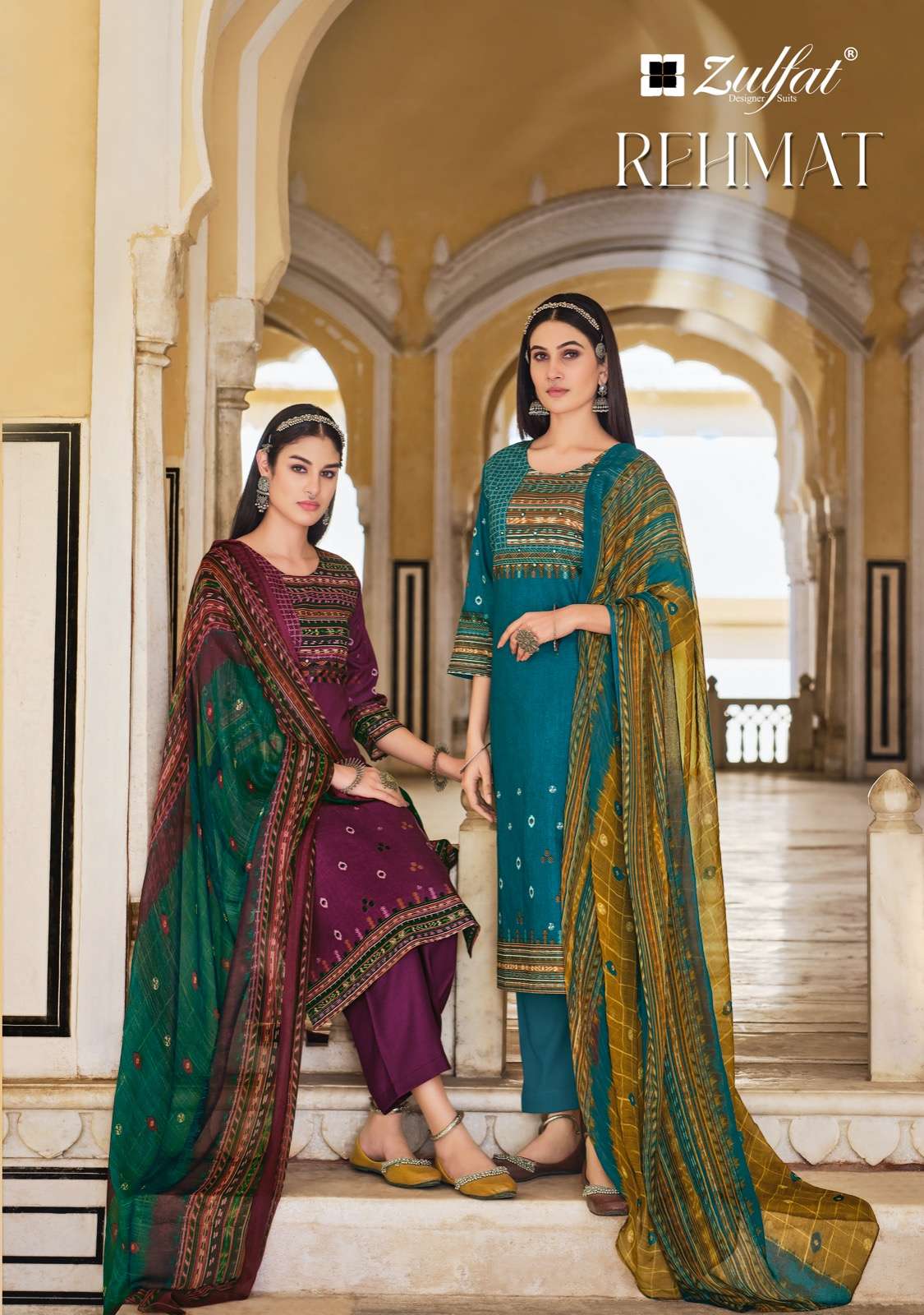 ZULFAT DESIGNER SUITS REHMAT
