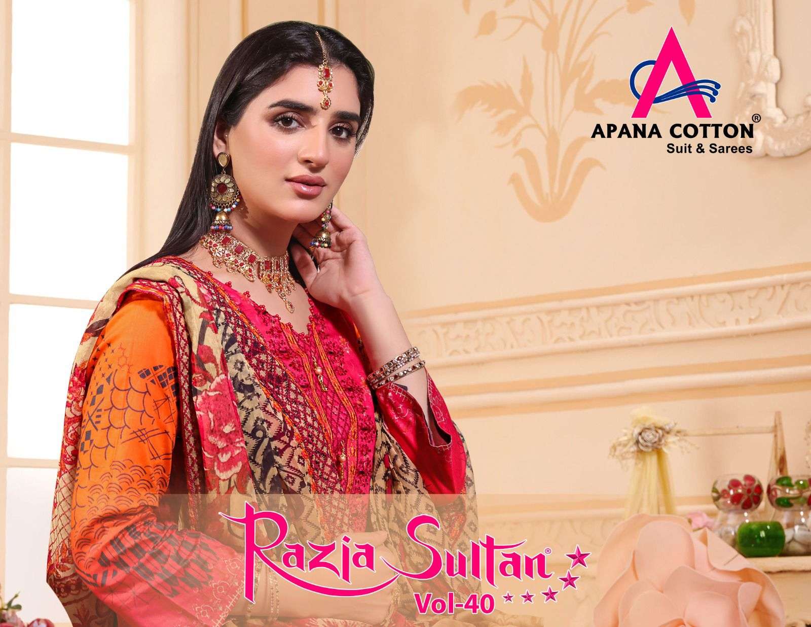 APANA COTTON RAZIA SULTAN VOL 40