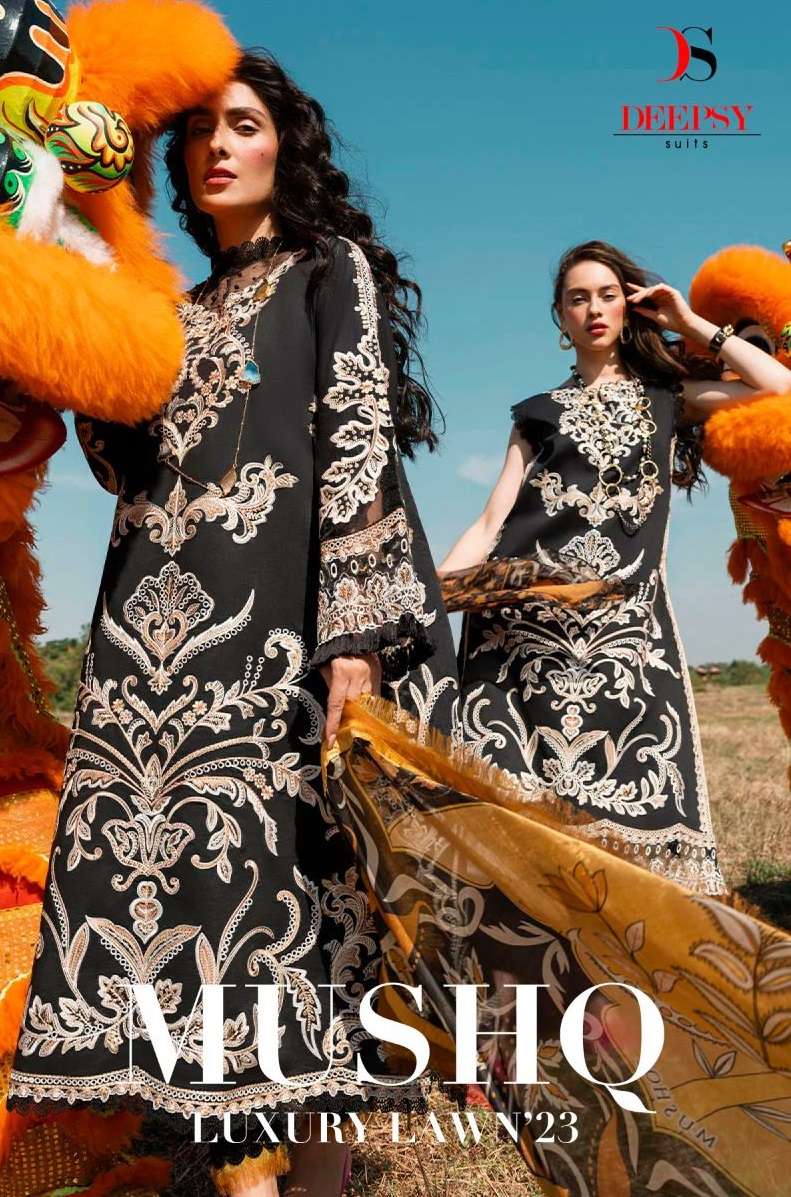 DEEPSY SUITS MUSHQ LUXURY LAWN 23