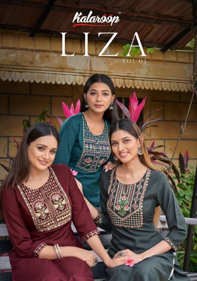 KALAROOP KAJREE FASHION LIZA VOL 3 