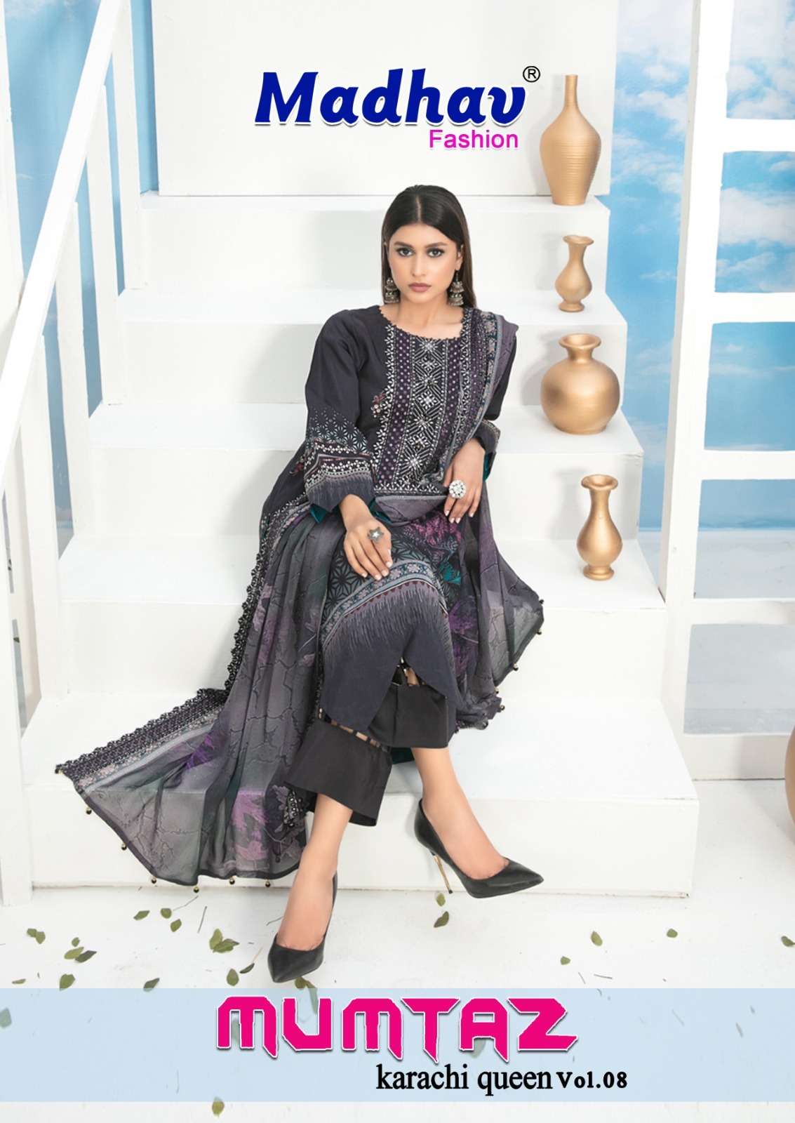MADHAV FASHION MUMTAZ KARACHI QUEEN VOL 8