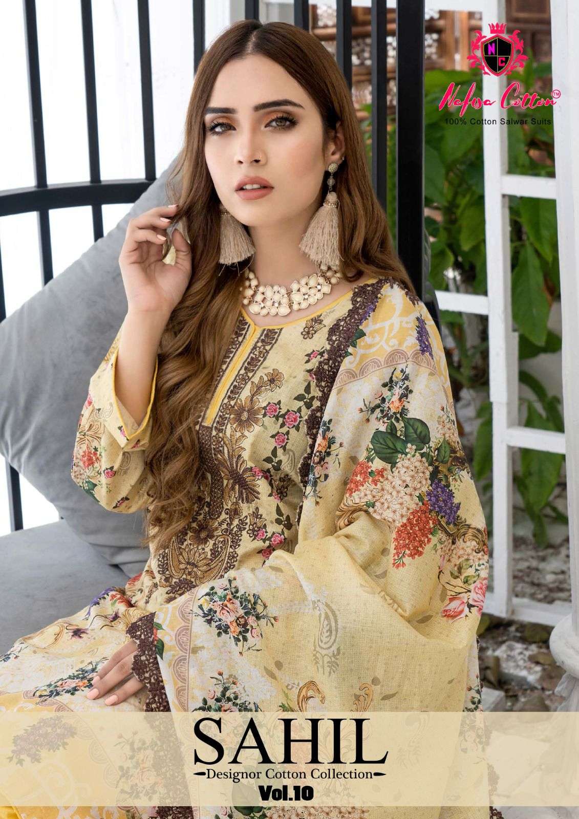NAFISA COTTON SAHIL DESIGNER COTTON COLLECTION VOL 10