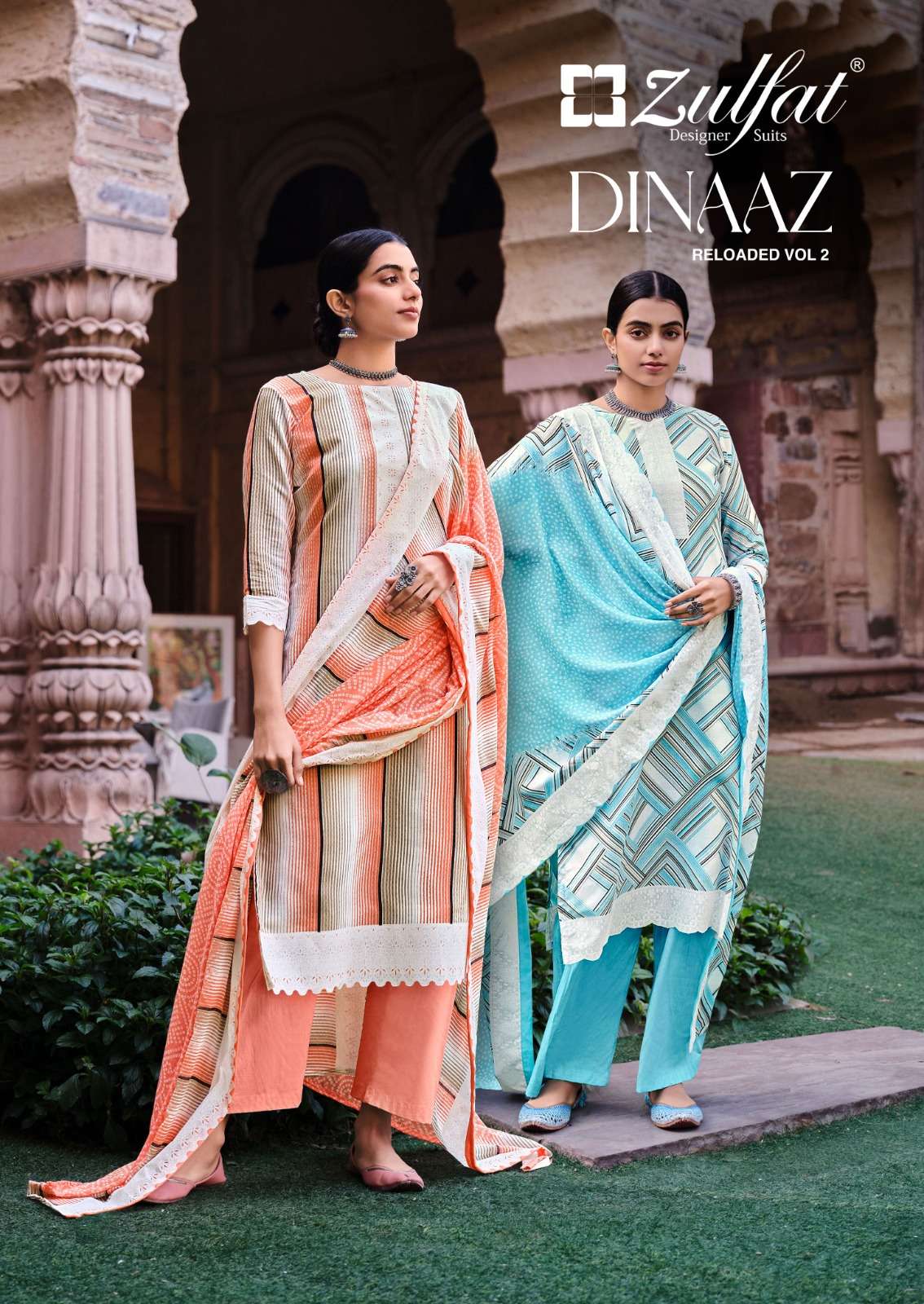 ZULFAT DESIGNER SUITS DINAAZ VOL 2