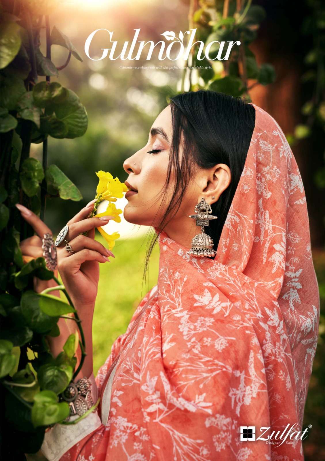 ZULFAT DESIGNER SUITS GULMOHAR