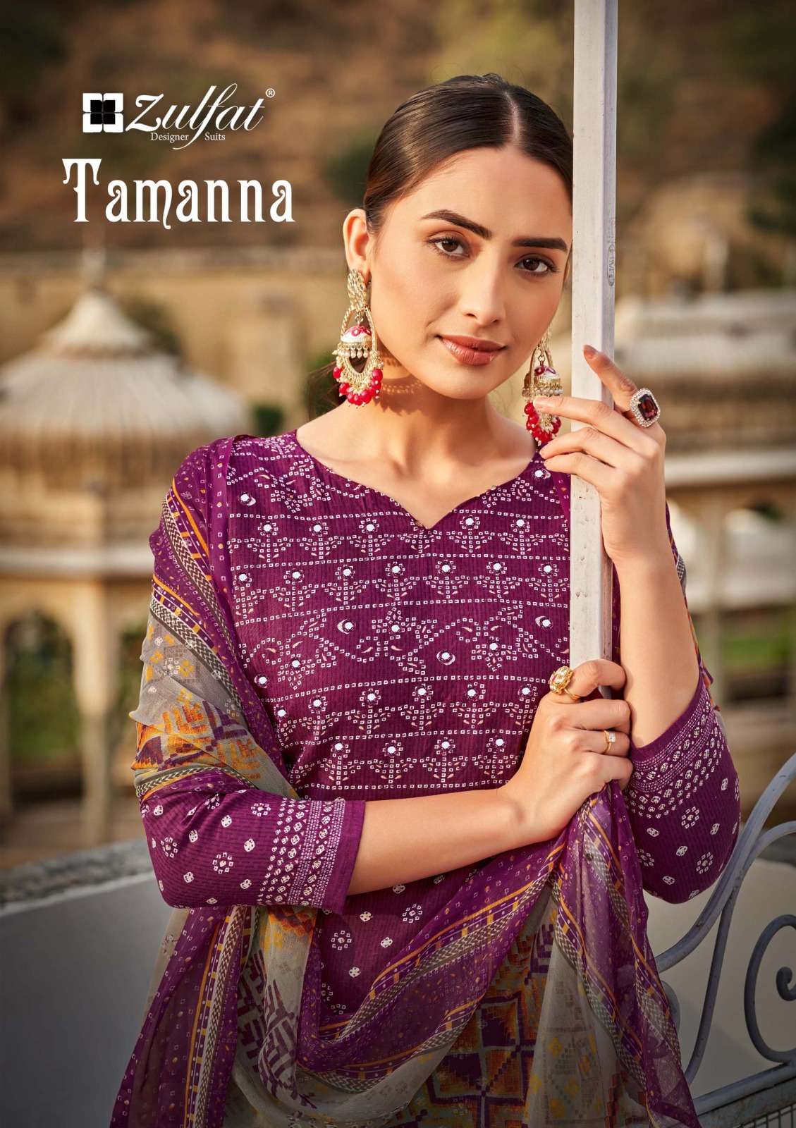ZULFAT DESIGNER SUITS TAMANNA
