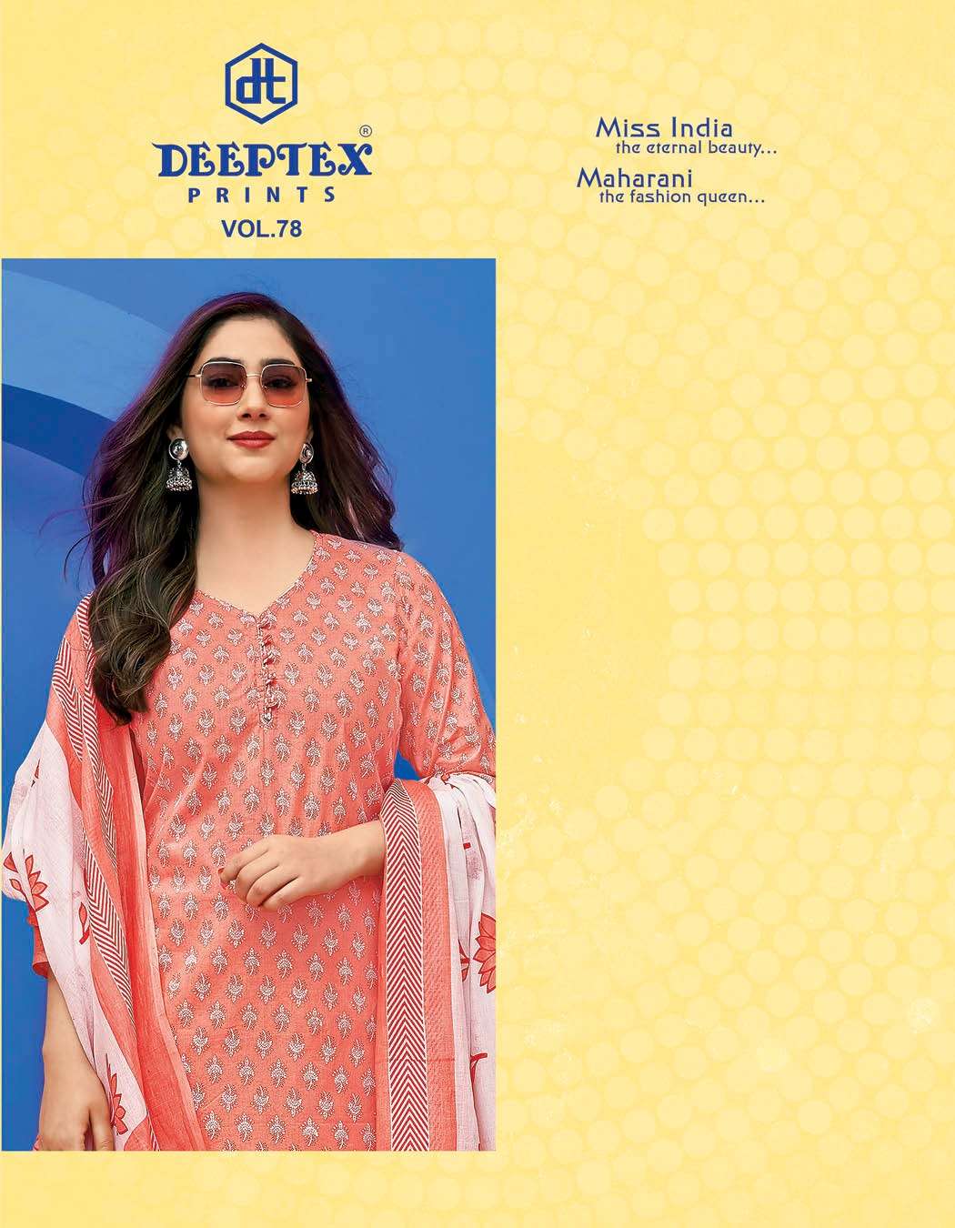 DEEPTEX PRINTS MISS INDIA VOL 78