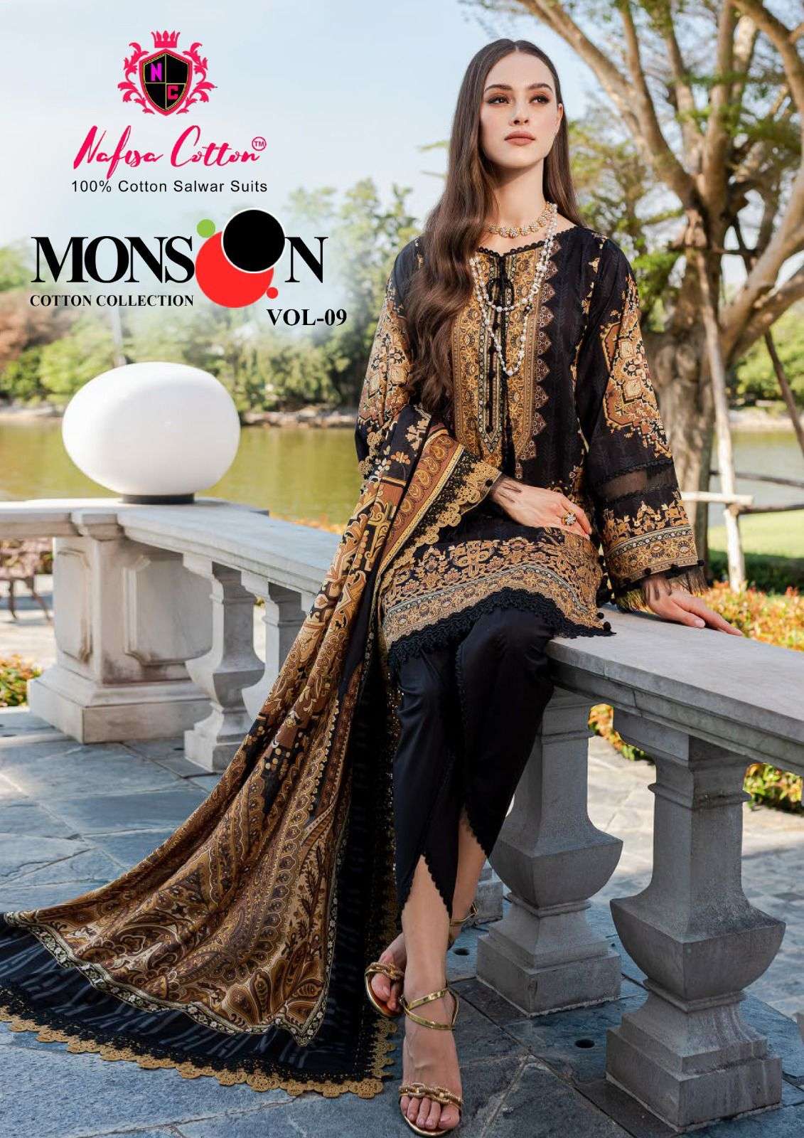 NAFISA COTTON MONSOON COTTON COLLECTION VOL 9