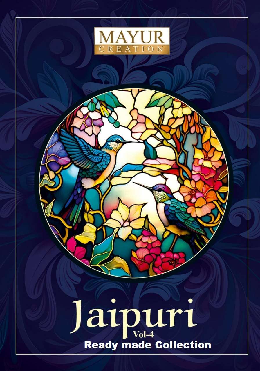 MAYUR CREATION JAIPURI VOL 4 READY MADE COLLECTION