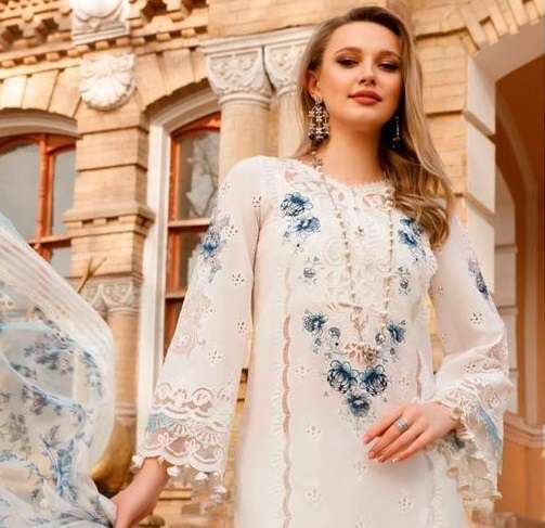 DEEPSY SUITS MARIA B LAWN 23 VOL 2  D NO 3108