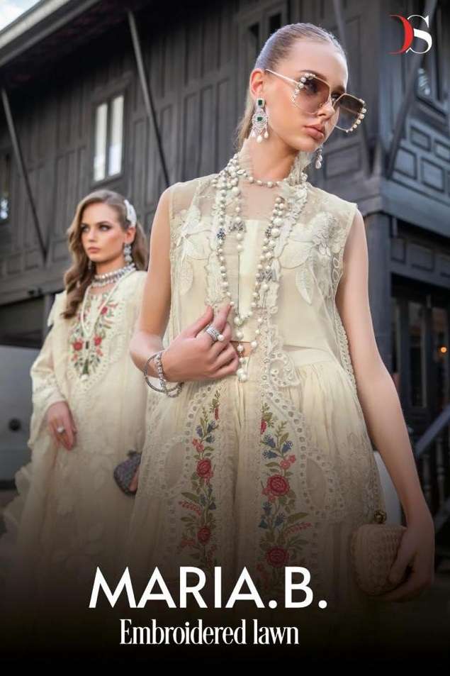 DEEPSY SUITS MARIA B EMBROIDERED LAWN 2023
