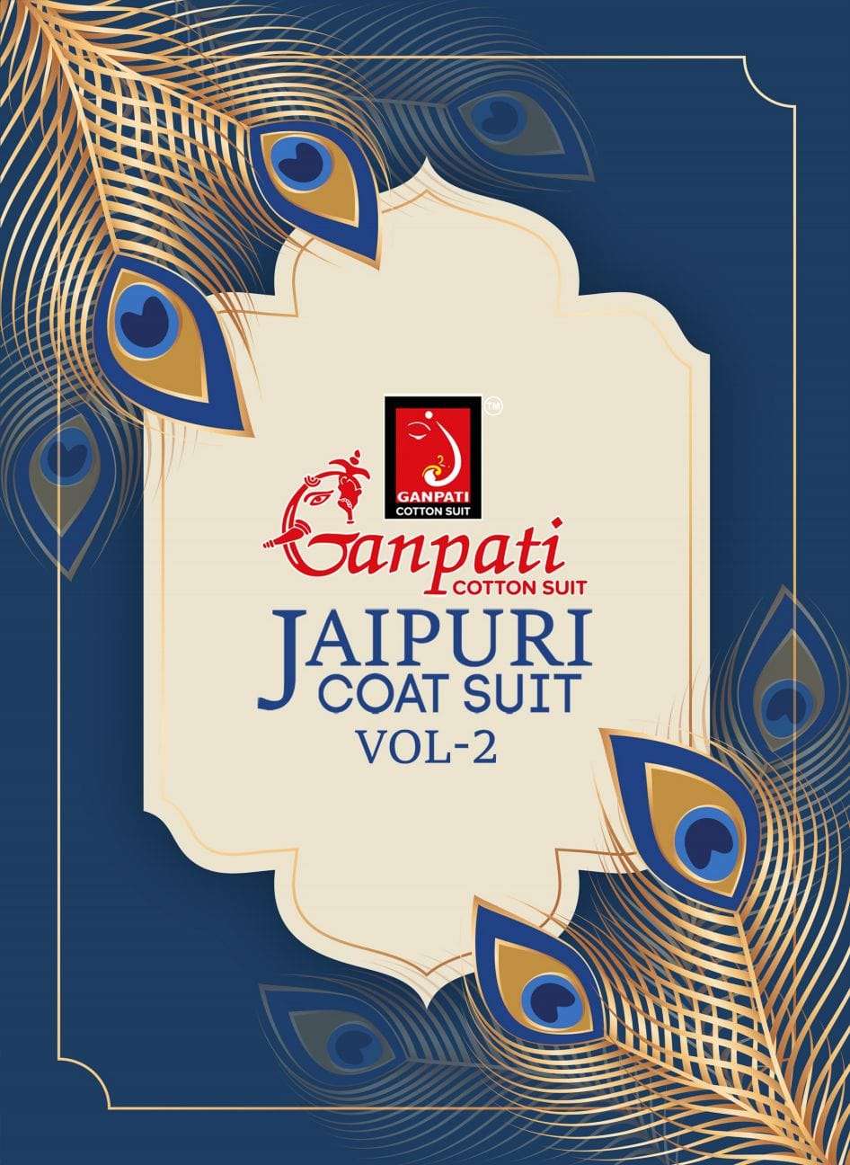 GANPATI JAIPURI COAT SUIT VOL 2 