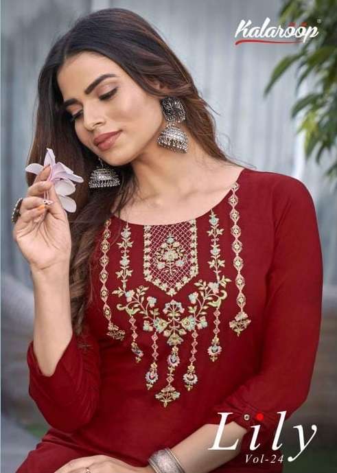 KALAROOP KAJREE FASHION LILY VOL 24