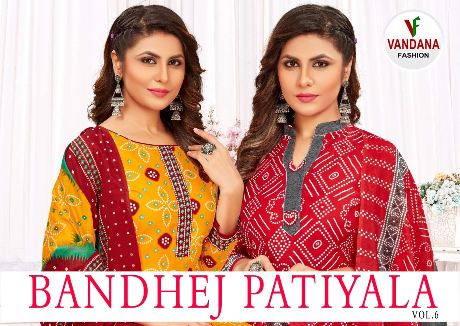 VANDANA FASHION BANDHEJ PATIYALA VOL 6