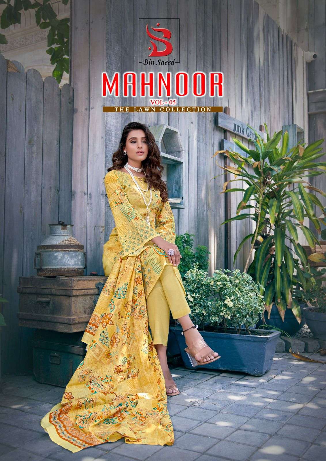 YASHIKA TRENDS BIN SAEED MAHNOOR VOL 5
