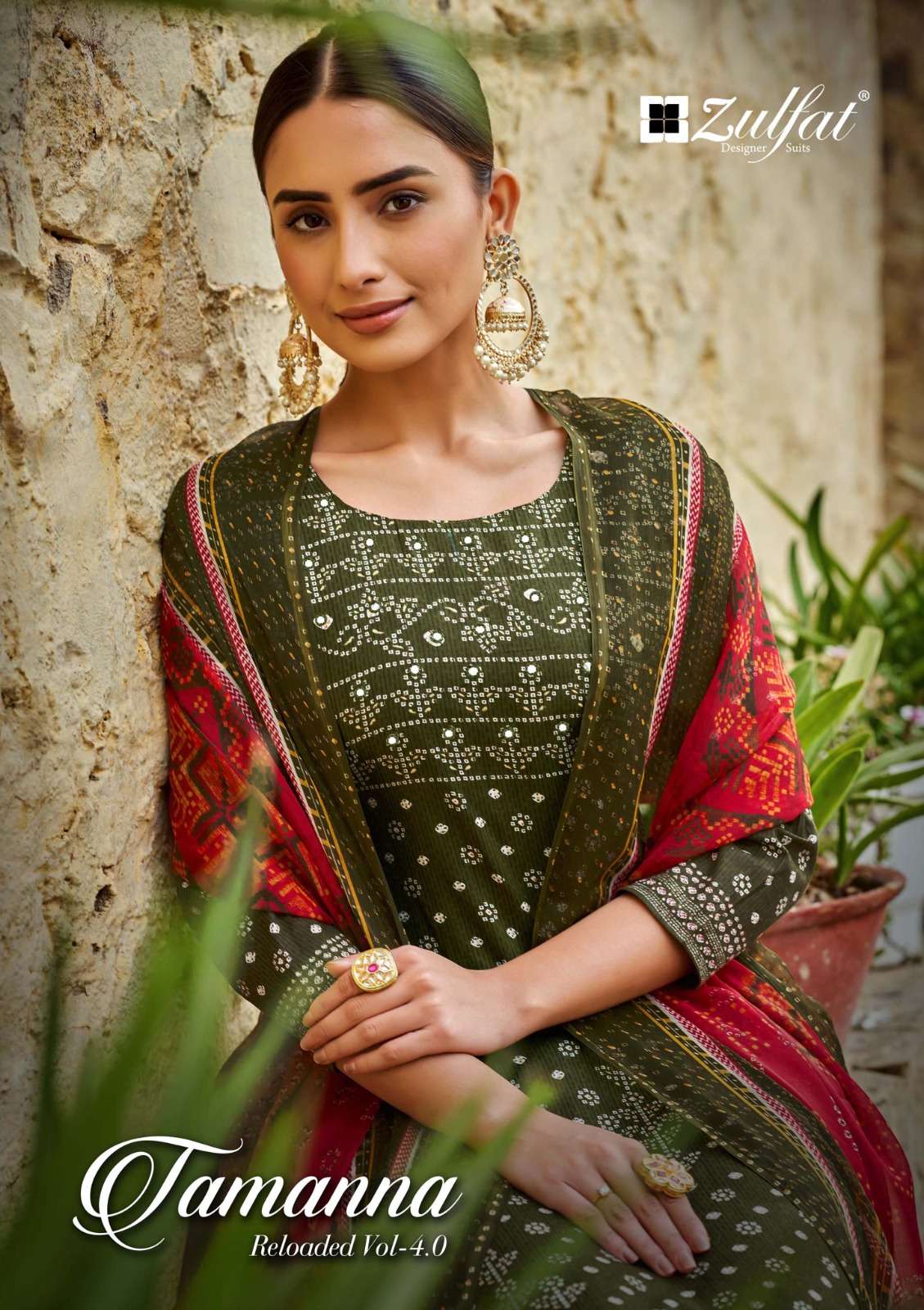 ZULFAT DESIGNER SUITS TAMANNA VOL 4
