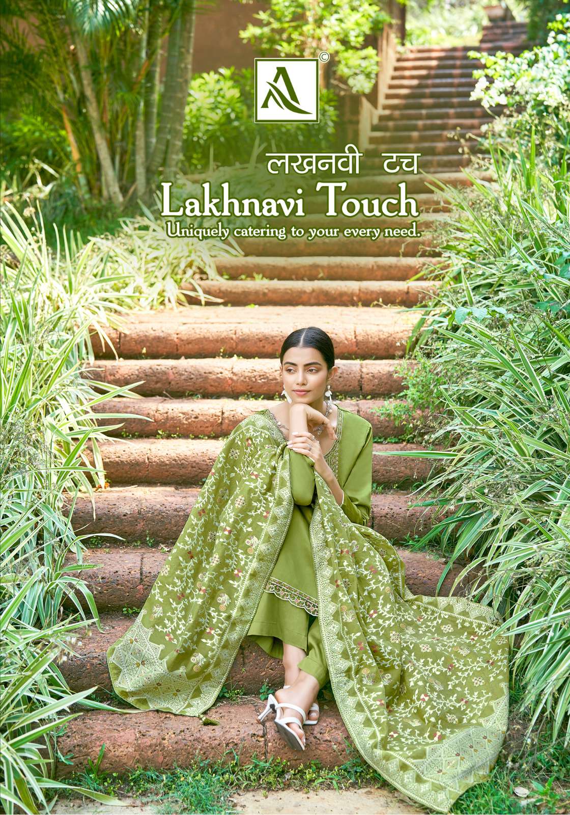 ALOK SUITS LAKHNAVI TOUCH 