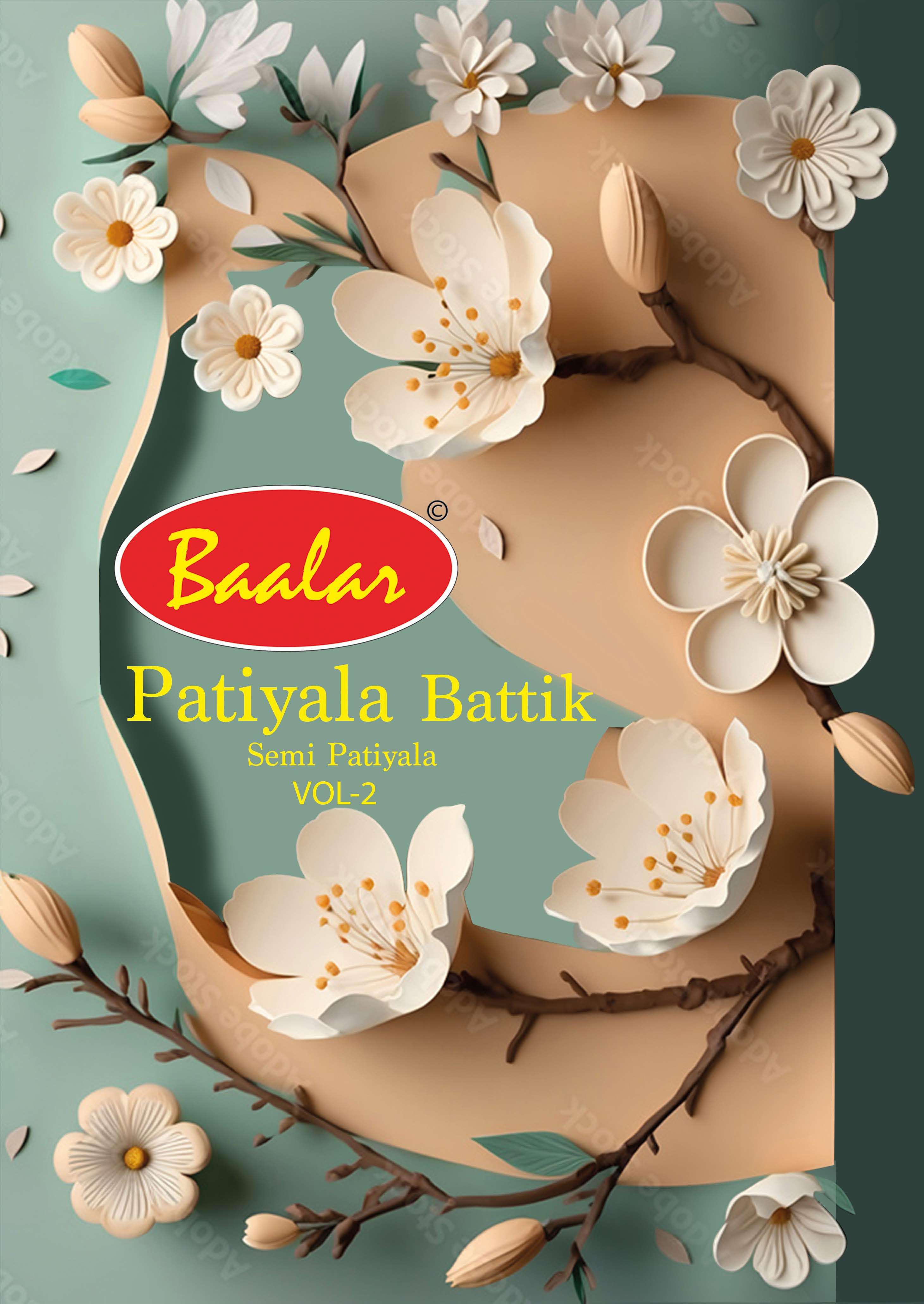 BAALAR PATIYALA BATIK VOL 2 READY MADE 